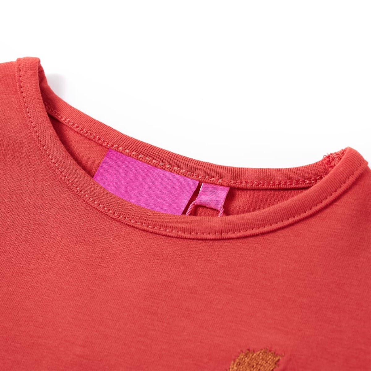 Μπλουζάκι Παιδικό Μακρυμάνικο Burnt Red Χρώμα 104