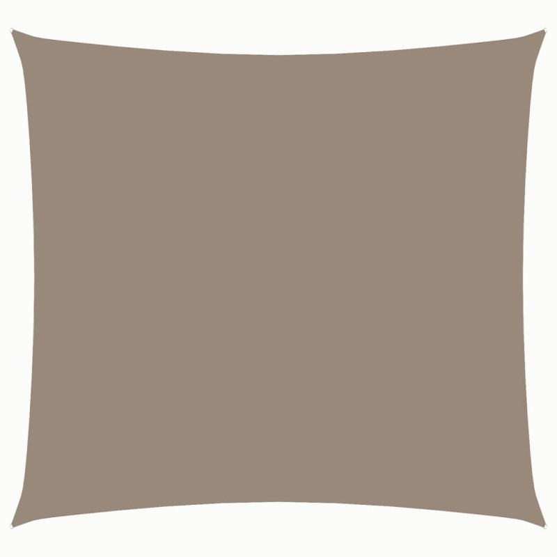 vidaXL Πανί Σκίασης Τετράγωνο Taupe 2 x 2 μ. από Ύφασμα Oxford