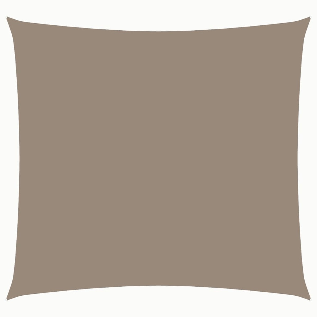 vidaXL Πανί Σκίασης Τετράγωνο Taupe 2,5 x 2,5 μ. από Ύφασμα Oxford