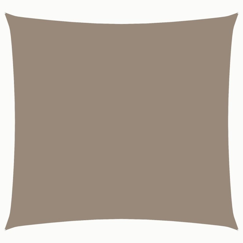 vidaXL Πανί Σκίασης Τετράγωνο Taupe 2,5 x 2,5 μ. από Ύφασμα Oxford