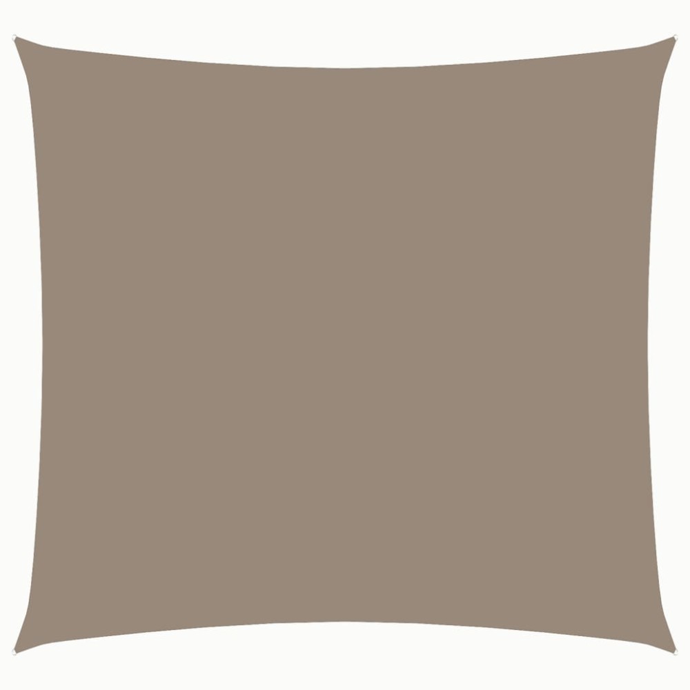vidaXL Πανί Σκίασης Τετράγωνο Taupe 3 x 3 μ. από Ύφασμα Oxford