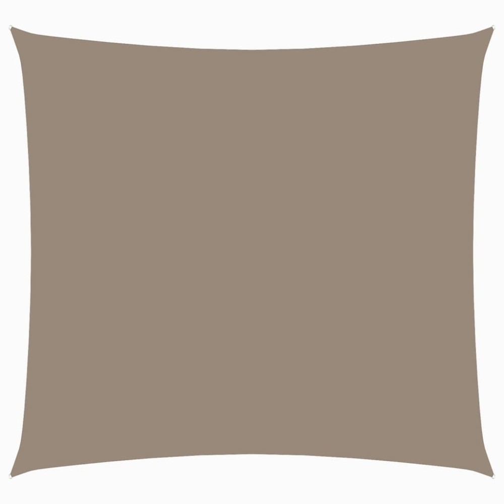 vidaXL Πανί Σκίασης Τετράγωνο Taupe 4,5 x 4,5 μ. από Ύφασμα Oxford