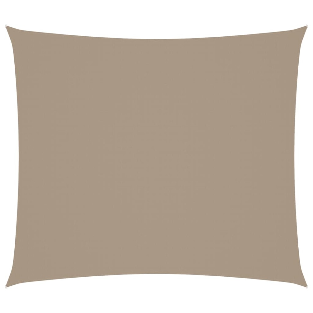 vidaXL Πανί Σκίασης Ορθογώνιο Taupe 2 x 2,5 μ. από Ύφασμα Oxford