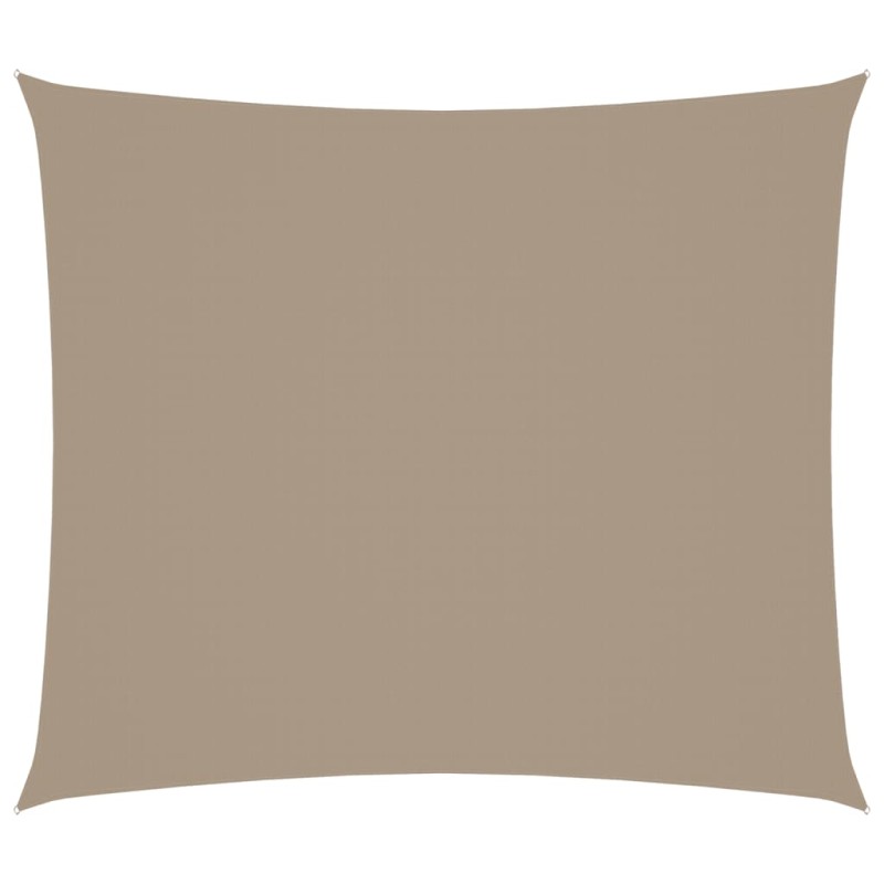 vidaXL Πανί Σκίασης Ορθογώνιο Taupe 2 x 2,5 μ. από Ύφασμα Oxford