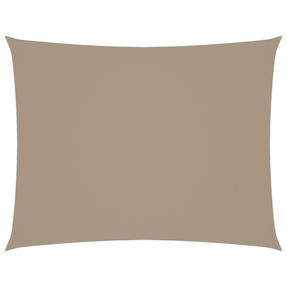 vidaXL Πανί Σκίασης Ορθογώνιο Taupe 2 x 3 μ. από Ύφασμα Oxford