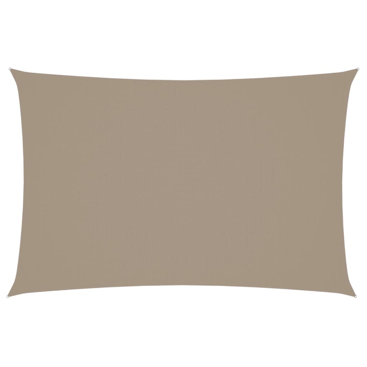 vidaXL Πανί Σκίασης Ορθογώνιο Taupe 2 x 4 μ. από Ύφασμα Oxford