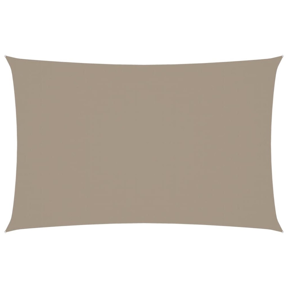 vidaXL Πανί Σκίασης Ορθογώνιο Taupe 2 x 4,5 μ. από Ύφασμα Oxford