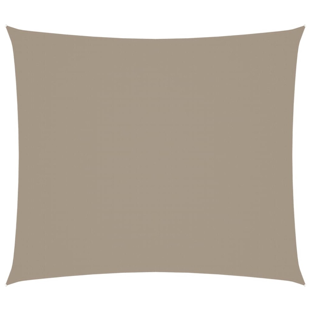 vidaXL Πανί Σκίασης Ορθογώνιο Taupe 2,5 x 3 μ. από Ύφασμα Oxford