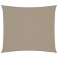 vidaXL Πανί Σκίασης Ορθογώνιο Taupe 2,5 x 3 μ. από Ύφασμα Oxford