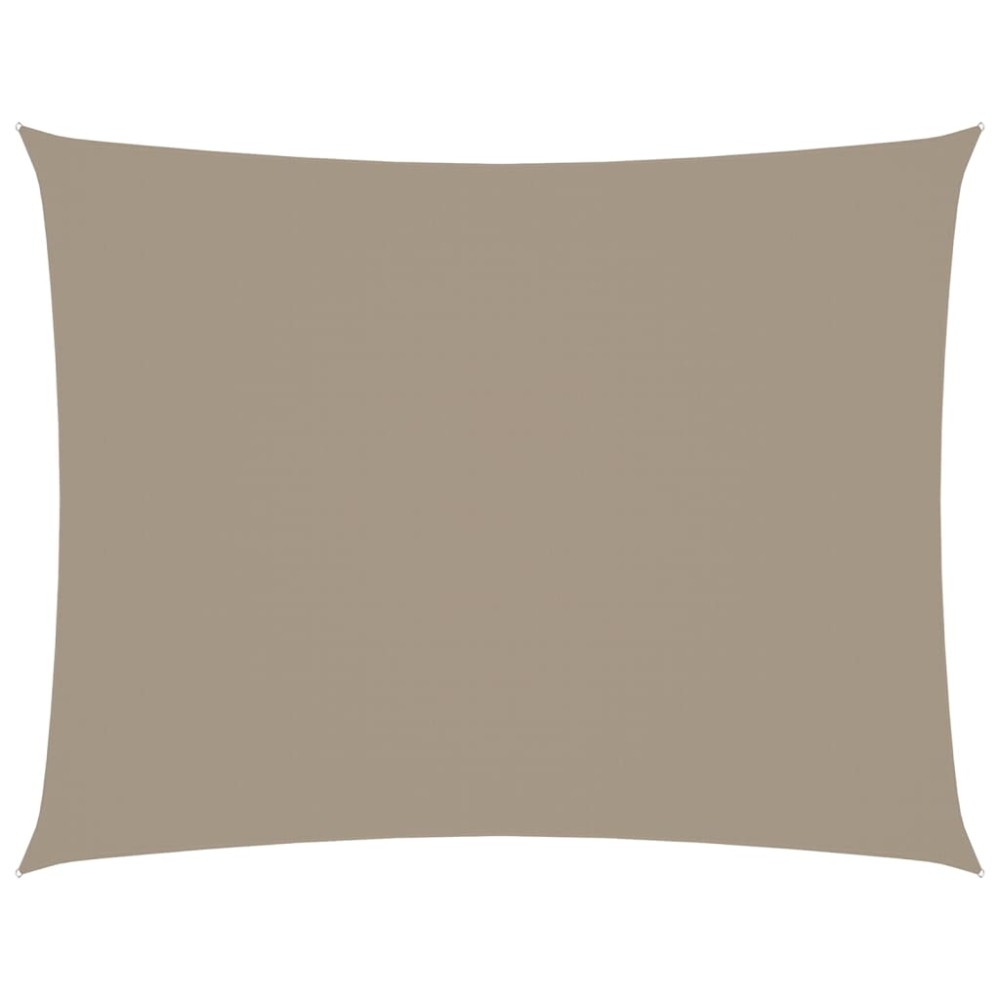 vidaXL Πανί Σκίασης Ορθογώνιο Taupe 2,5 x 3,5 μ. από Ύφασμα Oxford