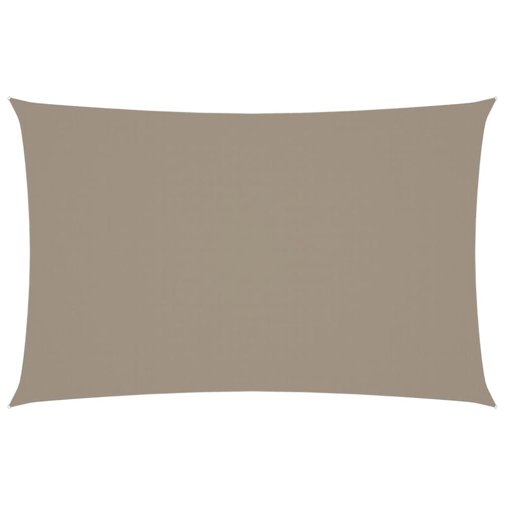 vidaXL Πανί Σκίασης Ορθογώνιο Taupe 2,5 x 5 μ. από Ύφασμα Oxford