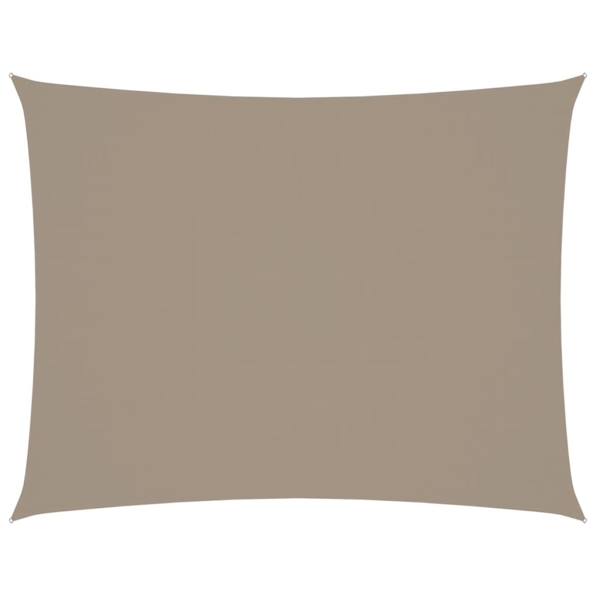 vidaXL Πανί Σκίασης Ορθογώνιο Taupe 3,5 x 4,5 μ. από Ύφασμα Oxford