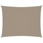 vidaXL Πανί Σκίασης Ορθογώνιο Taupe 3,5 x 4,5 μ. από Ύφασμα Oxford