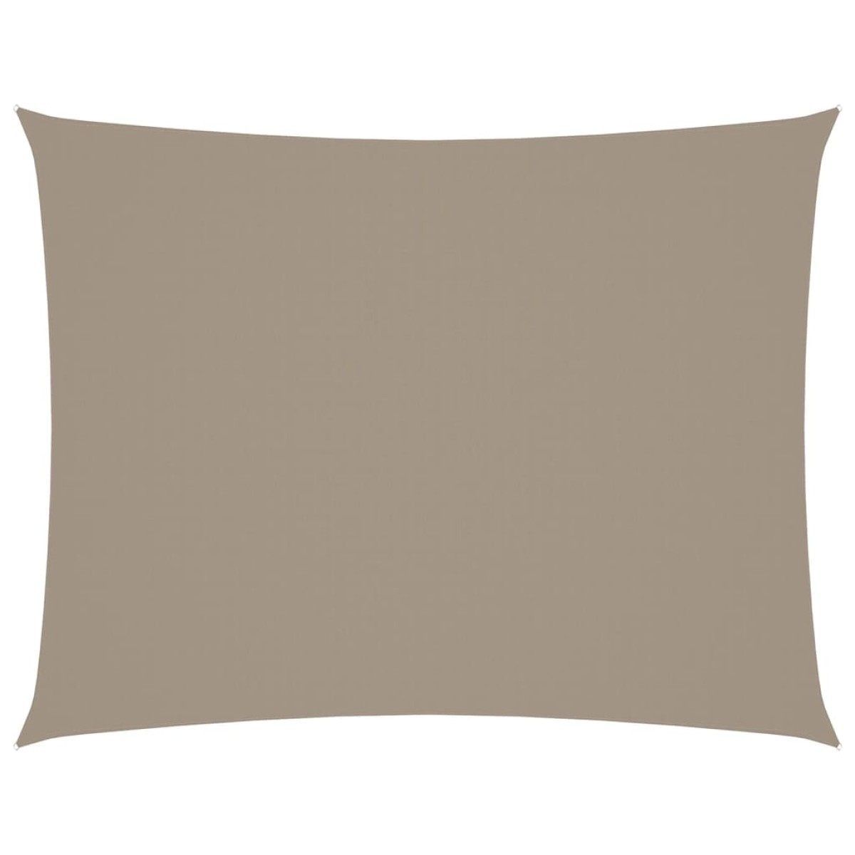 vidaXL Πανί Σκίασης Ορθογώνιο Taupe 5 x 7 μ. από Ύφασμα Oxford