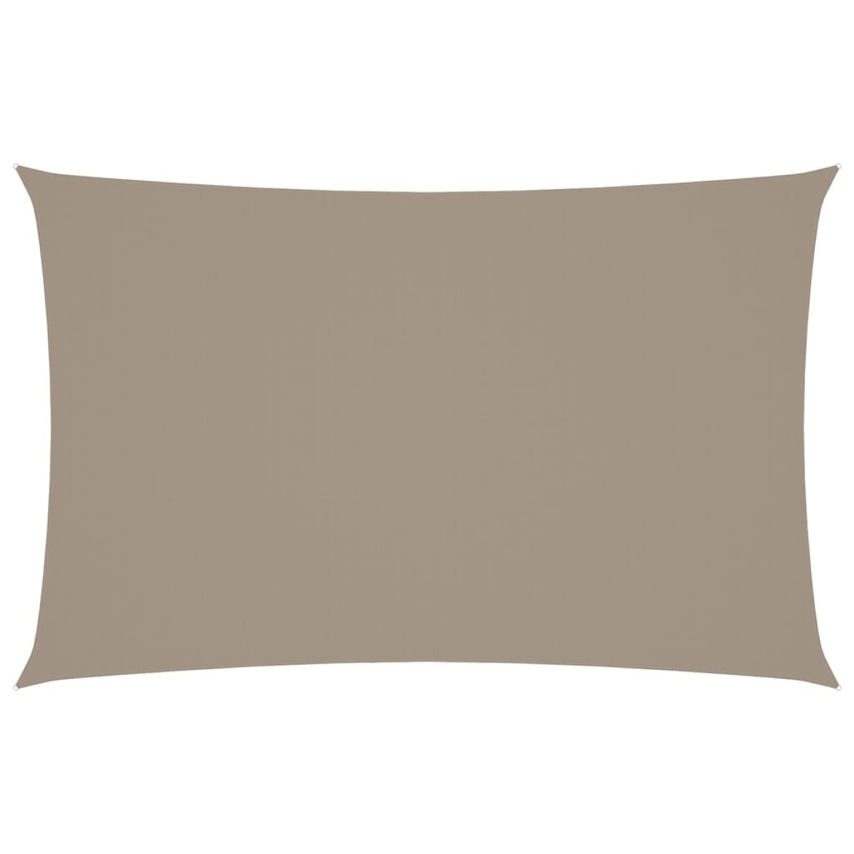 vidaXL Πανί Σκίασης Ορθογώνιο Taupe 5 x 8 μ. από Ύφασμα Oxford