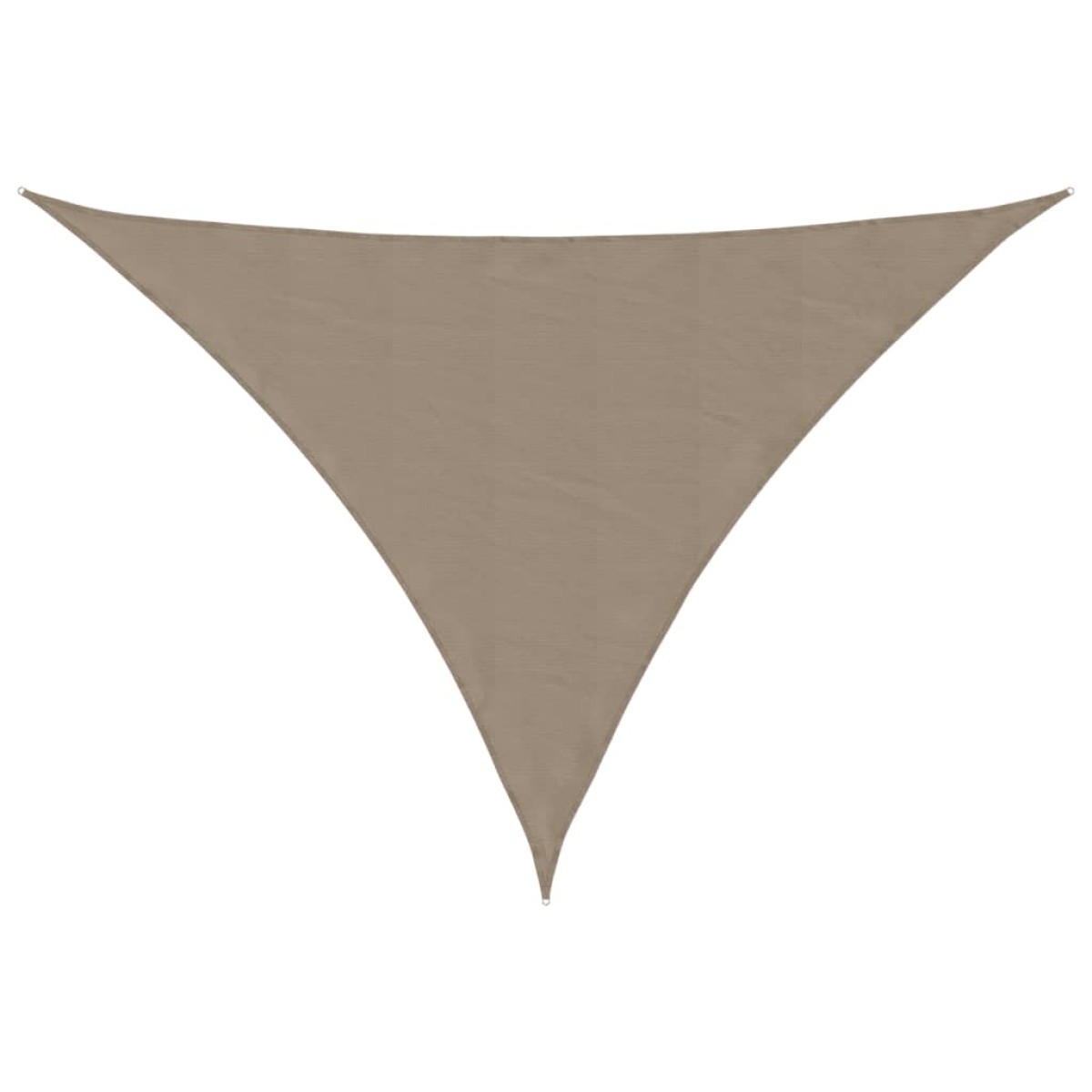 vidaXL Πανί Σκίασης Τρίγωνο Taupe 5 x 7 x 7 μ. από Ύφασμα Oxford