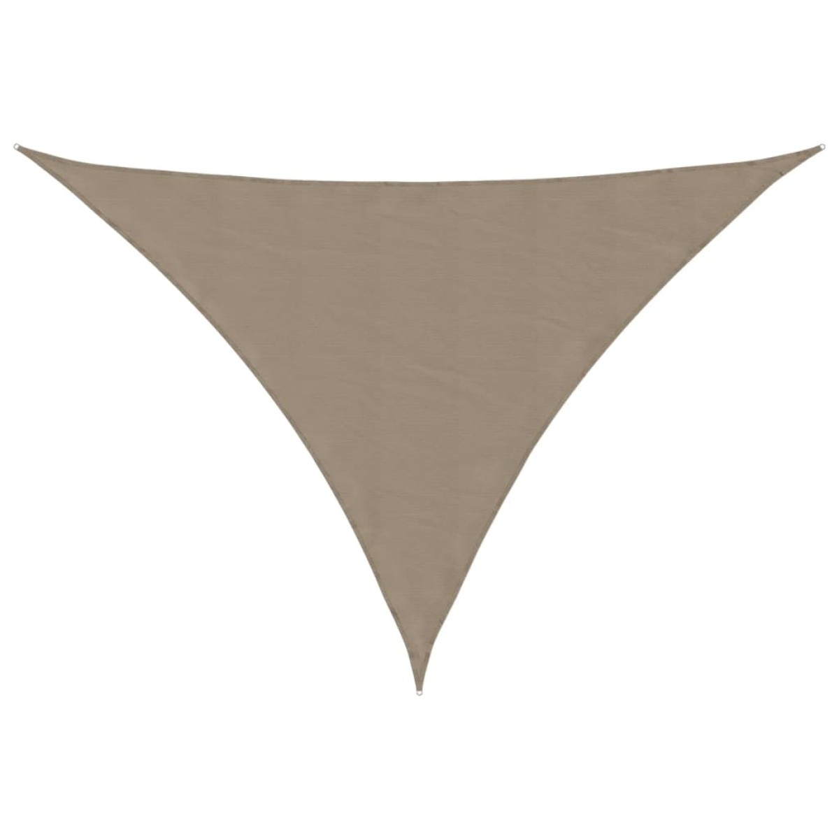 vidaXL Πανί Σκίασης Τρίγωνο Taupe 4 x 5 x 6,4 μ. από Ύφασμα Oxford