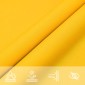vidaXL Πανί Σκίασης Ορθογώνιο Κίτρινο 5 x 6 μ. από Ύφασμα Oxford