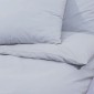 vidaXL Σετ Παπλωματοθήκης Γκρι 135x200 εκ. Ελαφρύ Ύφασμα Μικροϊνών