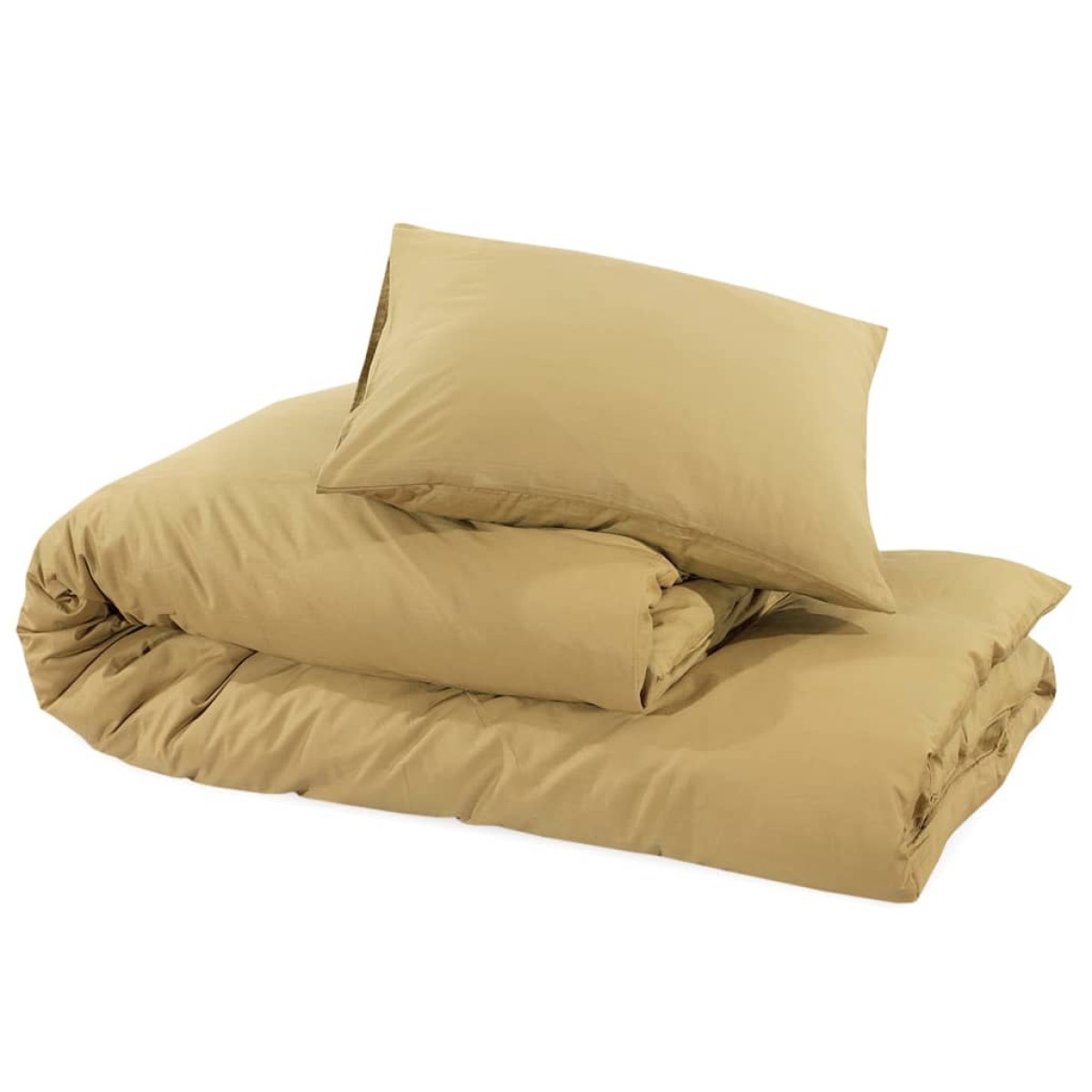 vidaXL Σετ Παπλωματοθήκης Taupe 200 x 200 εκ. Ελαφρύ Ύφασμα Μικροϊνών