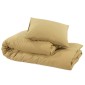 vidaXL Σετ Παπλωματοθήκης Taupe 200x220 εκ. Ελαφρύ Ύφασμα Μικροϊνών