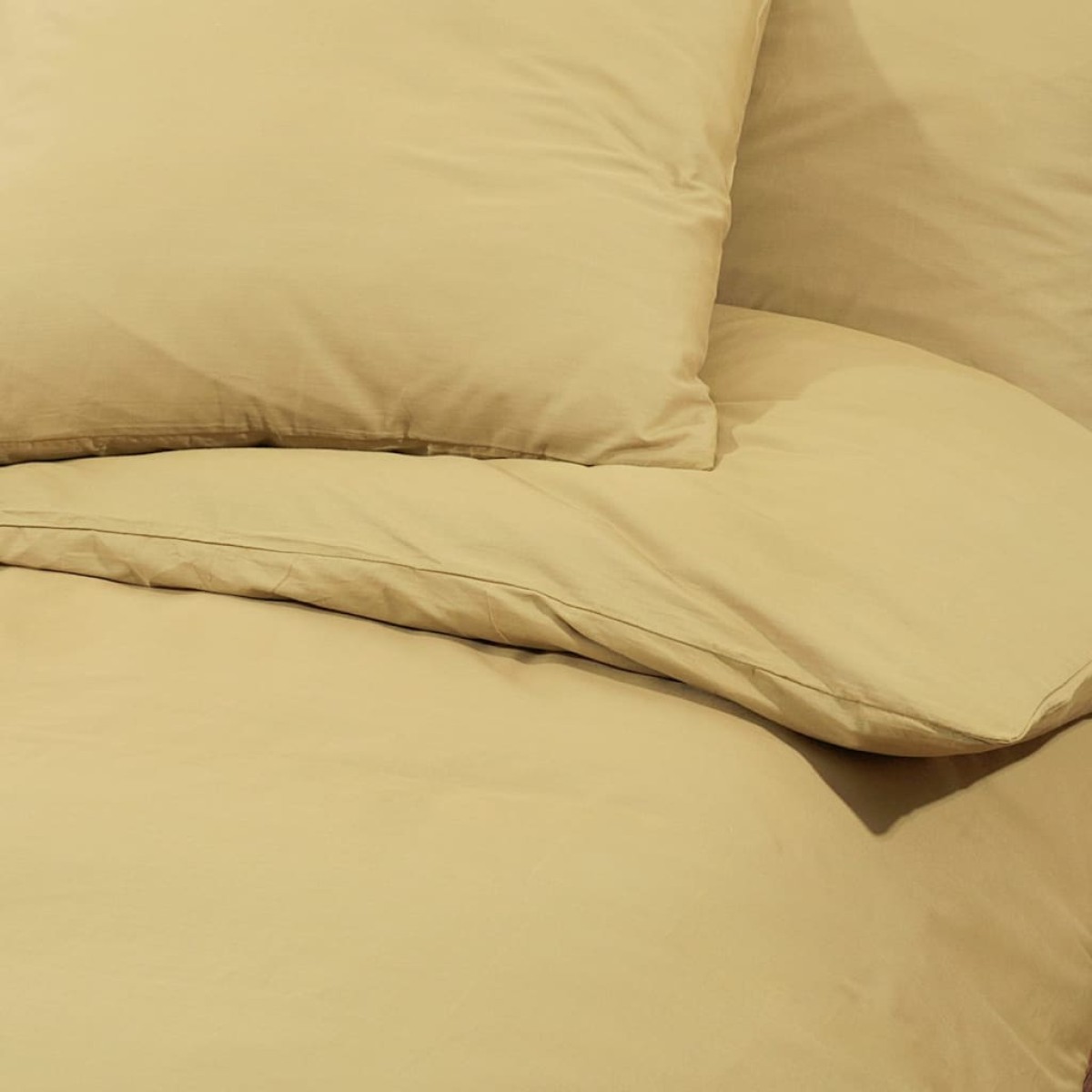 vidaXL Σετ Παπλωματοθήκης Taupe 200x220 εκ. Ελαφρύ Ύφασμα Μικροϊνών
