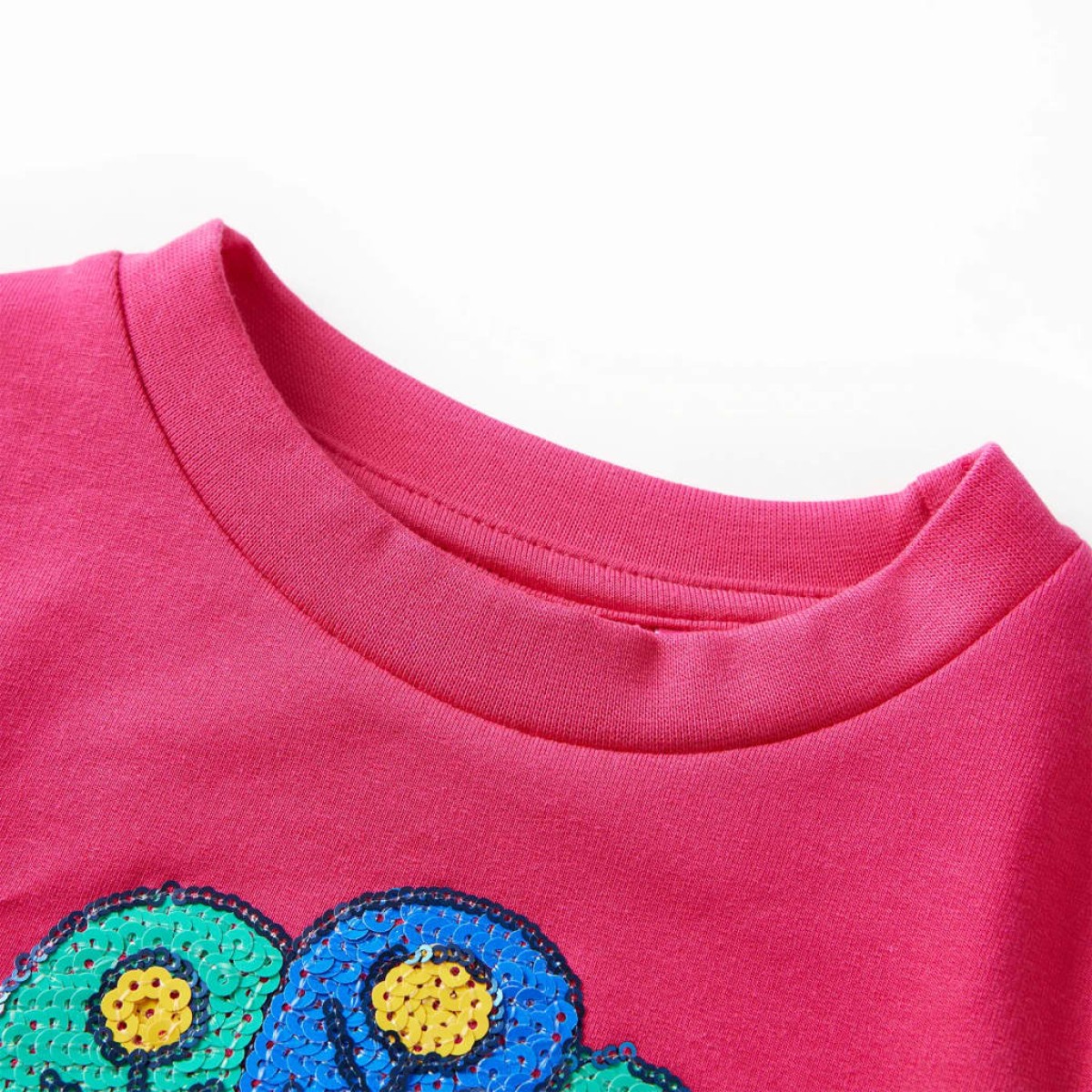 Φούτερ Παιδικό Έντονο Ροζ 140