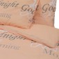 vidaXL Σετ Παπλωματοθήκης Ροζ 240x220 εκ. Βαμβακερό