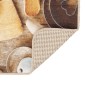 vidaXL Χαλί Κουζίνας Πλενόμενο Πολύχρωμο 60x180 εκ.