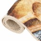 vidaXL Χαλί Κουζίνας Πλενόμενο Πολύχρωμο 60x180 εκ.