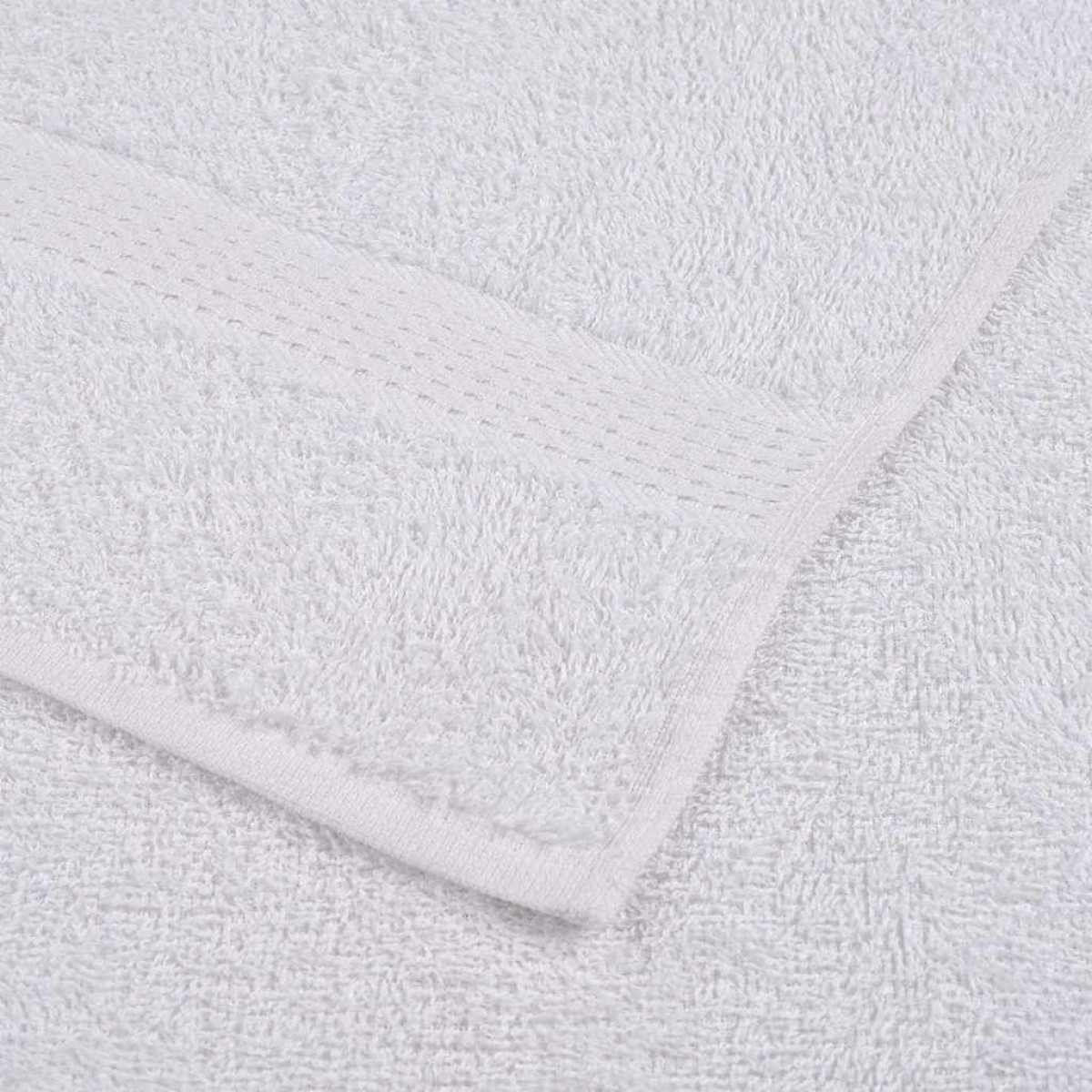 vidaXL Πετσέτες Πλυσίματος FROGN 4 τεμ. Λευκές 30x30 εκ. 360 γρ./τ.μ.