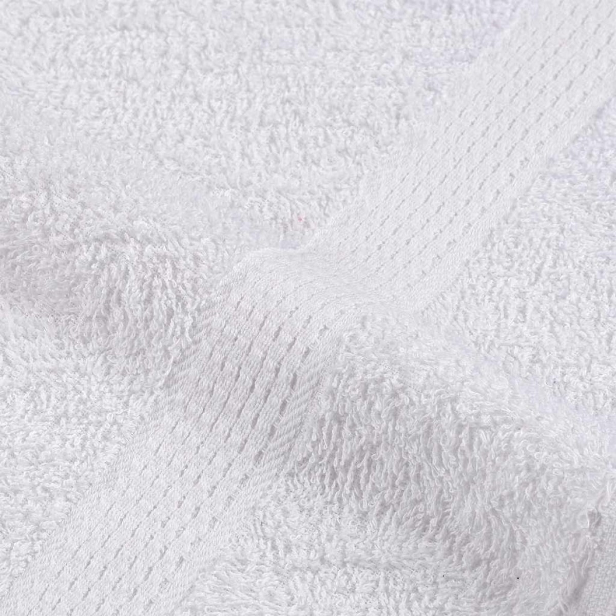 vidaXL Πετσέτες FROGN 2 τεμ. Λευκό 100x200 εκ. 360 γρ./μ²