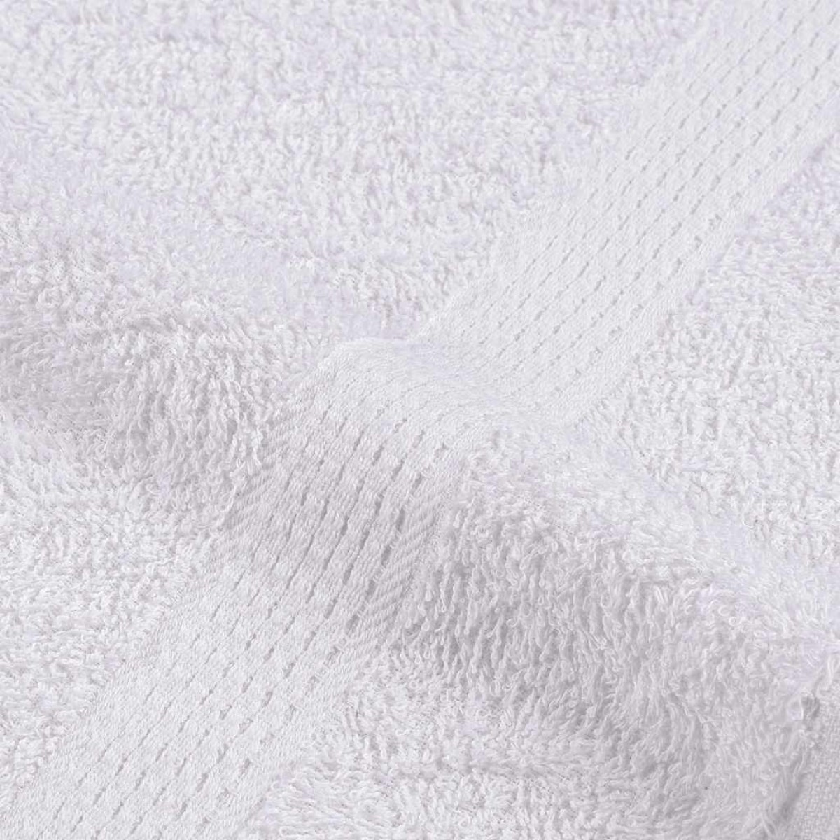vidaXL Πετσέτες FROGN 4 τεμ. Λευκό 100x200 εκ. 360 γρ./μ²
