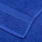 vidaXL Πετσέτες Σάουνας FROGN 2 τεμ. Μπλε 80x200 εκ. 360 γρ./μ²