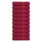 vidaXL Πετσέτες μπάνιου FROGN 10 τμχ Bordeaux 70x140 εκ. 360 gsm