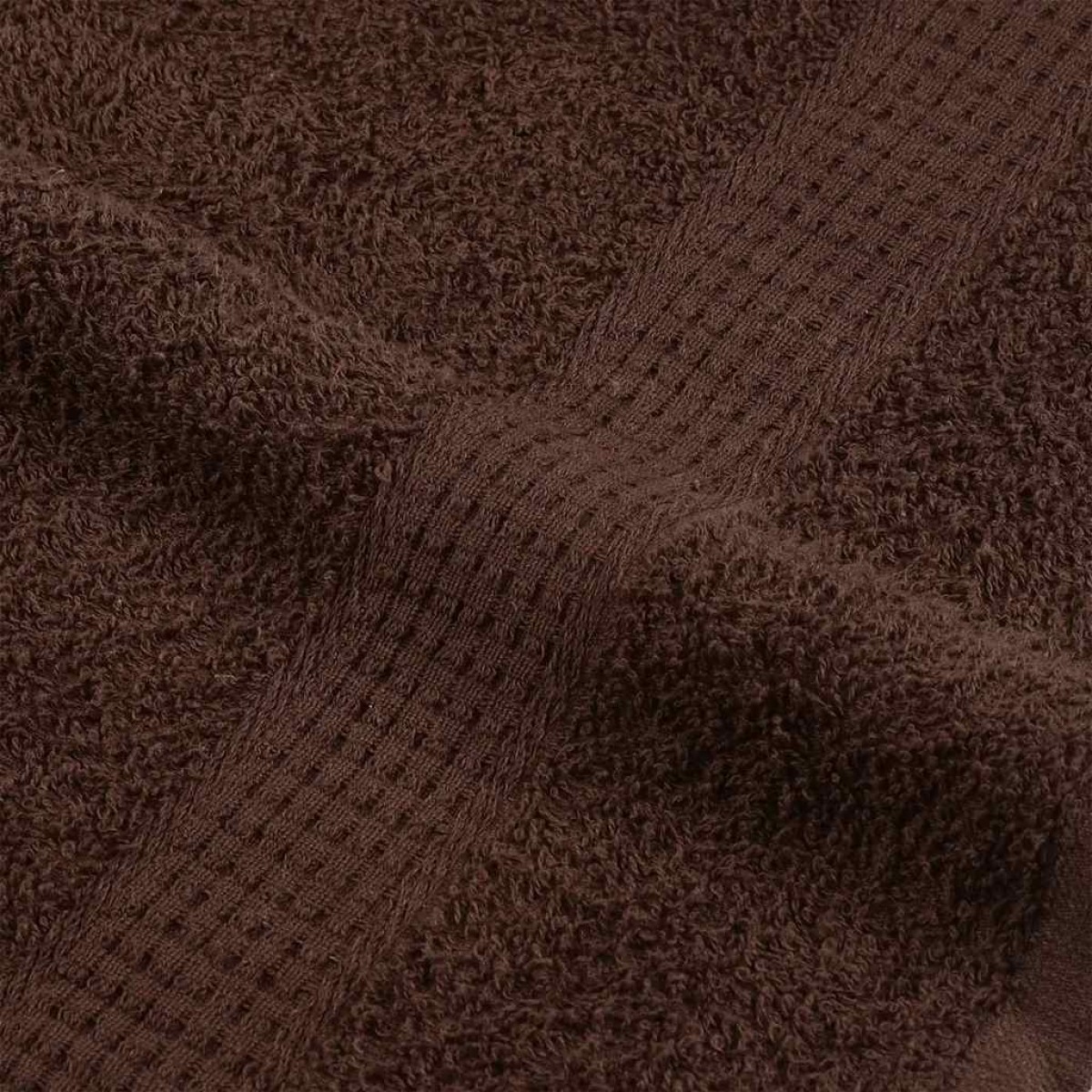 vidaXL Πετσέτες Πλυσίματος FROGN 4 τεμ. Καφέ 30x30 εκ. 360 γρ./τ.μ.