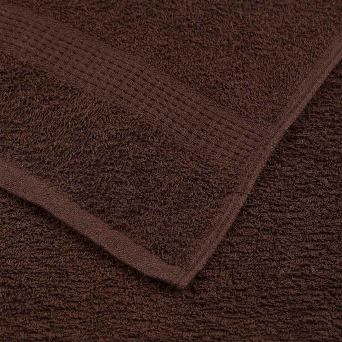 vidaXL Πετσέτες Μπάνιου FROGN 4 τεμ. Καφέ 100x150 εκ. 360 γρ./μ²