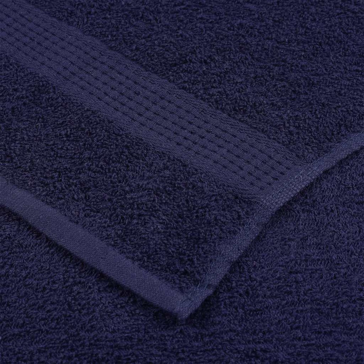 vidaXL Πετσέτες Ξενώνα FROGN 4 τεμ. Μπλε Σκούρο 30x50 εκ. 360 γρ./τ.μ.