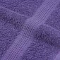 vidaXL Πετσέτες Μπάνιου FROGN 10 τεμ. Μωβ 100x150 εκ. 360 γρ./μ²