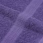 vidaXL Πετσέτες Σάουνας FROGN 10 τεμ. Μωβ 80x200 εκ. 360 γρ./μ²