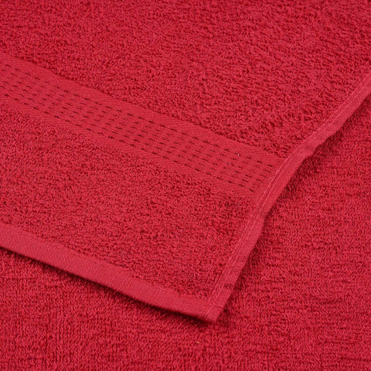 vidaXL Πετσέτες Μπάνιου FROGN 2 τεμ. Κόκκινες 70x140 εκ. 360 γρ./τ.μ.