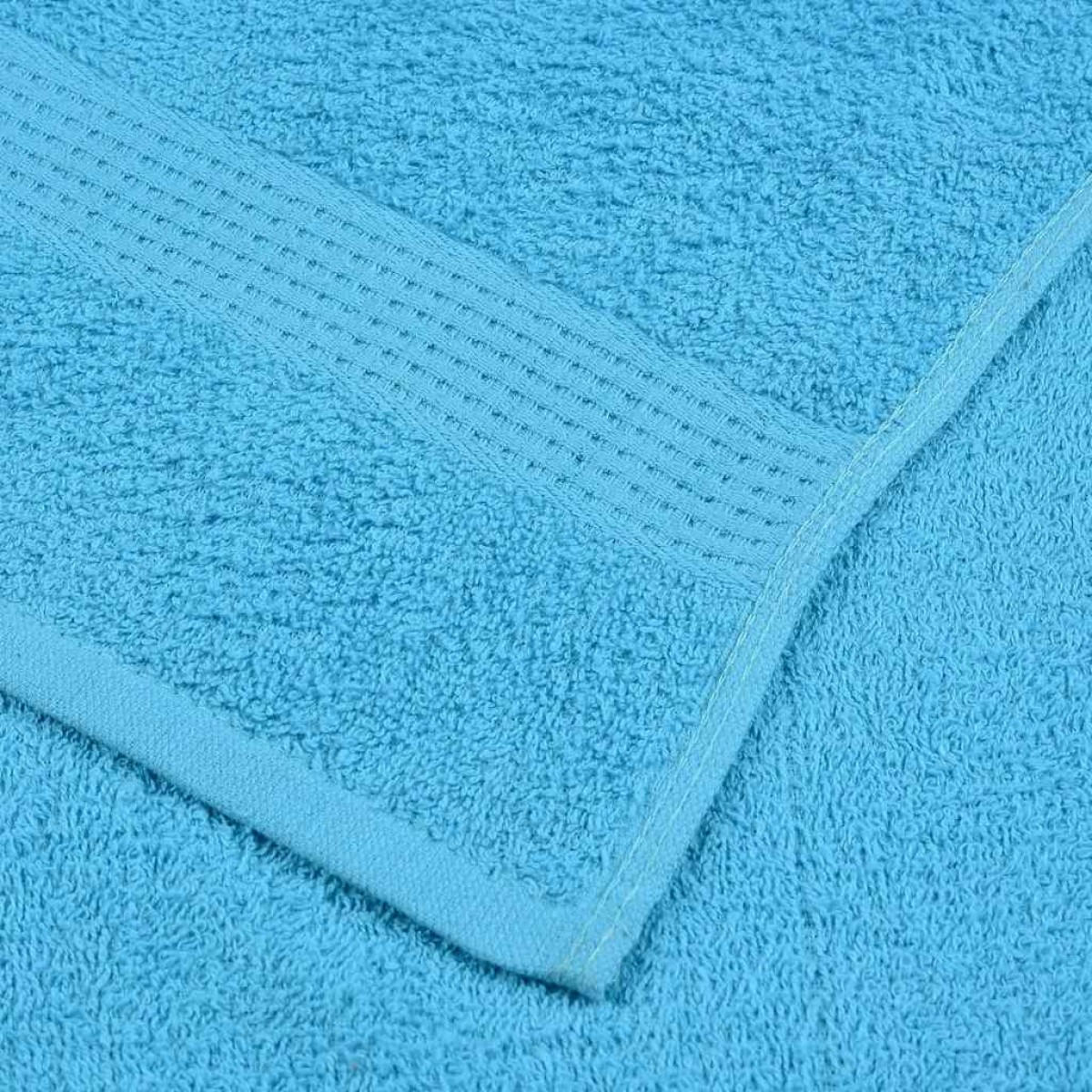 vidaXL Πετσέτες Ξενώνα FROGN 10 τεμ. Τυρκουάζ 30x50 εκ. 360 γρ./τ.μ.