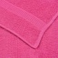 vidaXL Πετσέτες μπάνιου FROGN 4 τμχ Ροζ 70x140 εκ. 360 gsm