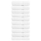 vidaXL Πετσέτες Μπάνιου Premium SOLUND 10 τεμ. Λευκό 70x140 εκ. 600 γρ./μ²