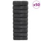 VidaXL Premium Πλυντήρια SOLUND 50 τμχ Ανθρακίτης 15x21 εκ. 600 gsm