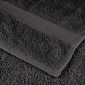 vidaXL Πετσέτες Μπάνιου Premium SOLUND 50 τεμ. Ανθρακί 100x150 εκ. 600 γρ./μ²