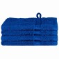 vidaXL Πετσέτα Επισκεπτών SOLUND 4 τμχ. Μπλε 15 x 21 cm 550 gsm