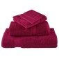 vidaXL Πετσέτες Ξενώνα Premium SOLUND 2 τεμ. Μπορντό 30x50 εκ. 600 γρ./τ.μ.