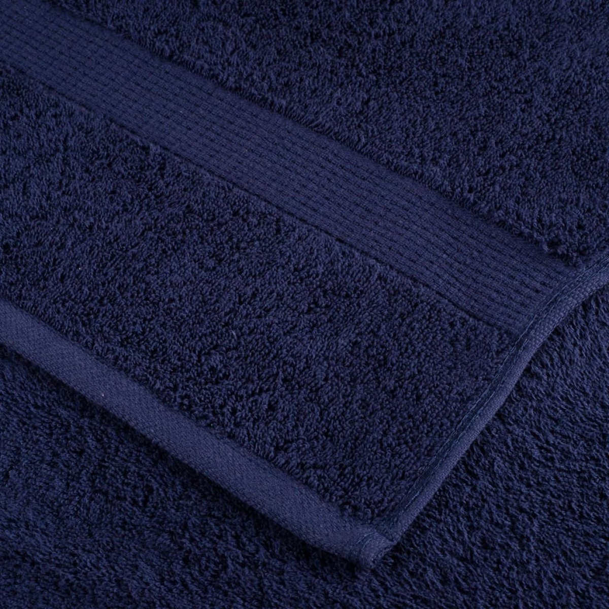 vidaXL Πετσέτες Ξενώνα Premium SOLUND 4 τεμ. Μπλε Σκούρο Μπλε 30x50 εκ. 600 γρ./τ.μ.