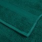 vidaXL Πετσέτες Μπάνιου Premium SOLUND 10 τεμ. Πράσινες 100x150 εκ. 600 γρ./μ²